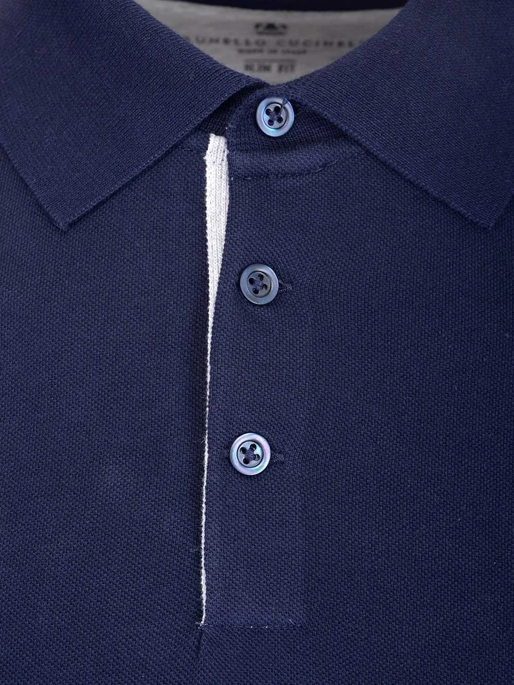 Brunello Cucinelli Logo Detailed Polo Shirt