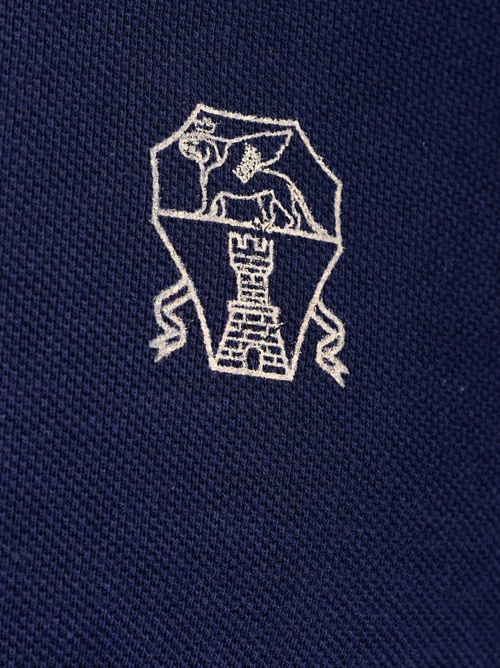 Brunello Cucinelli Logo Detailed Polo Shirt