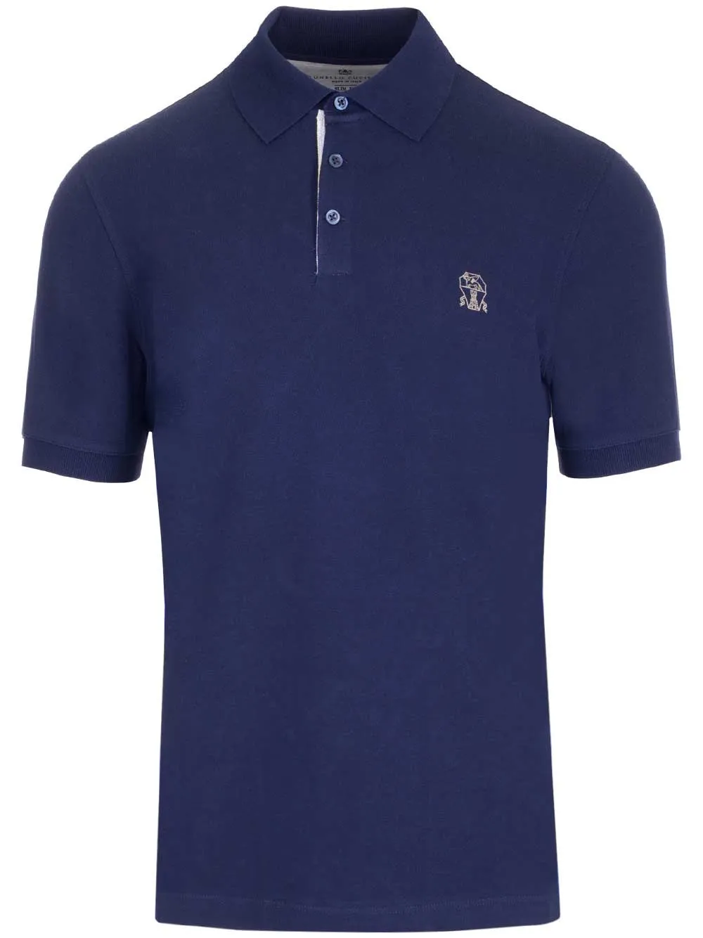 Brunello Cucinelli Logo Detailed Polo Shirt