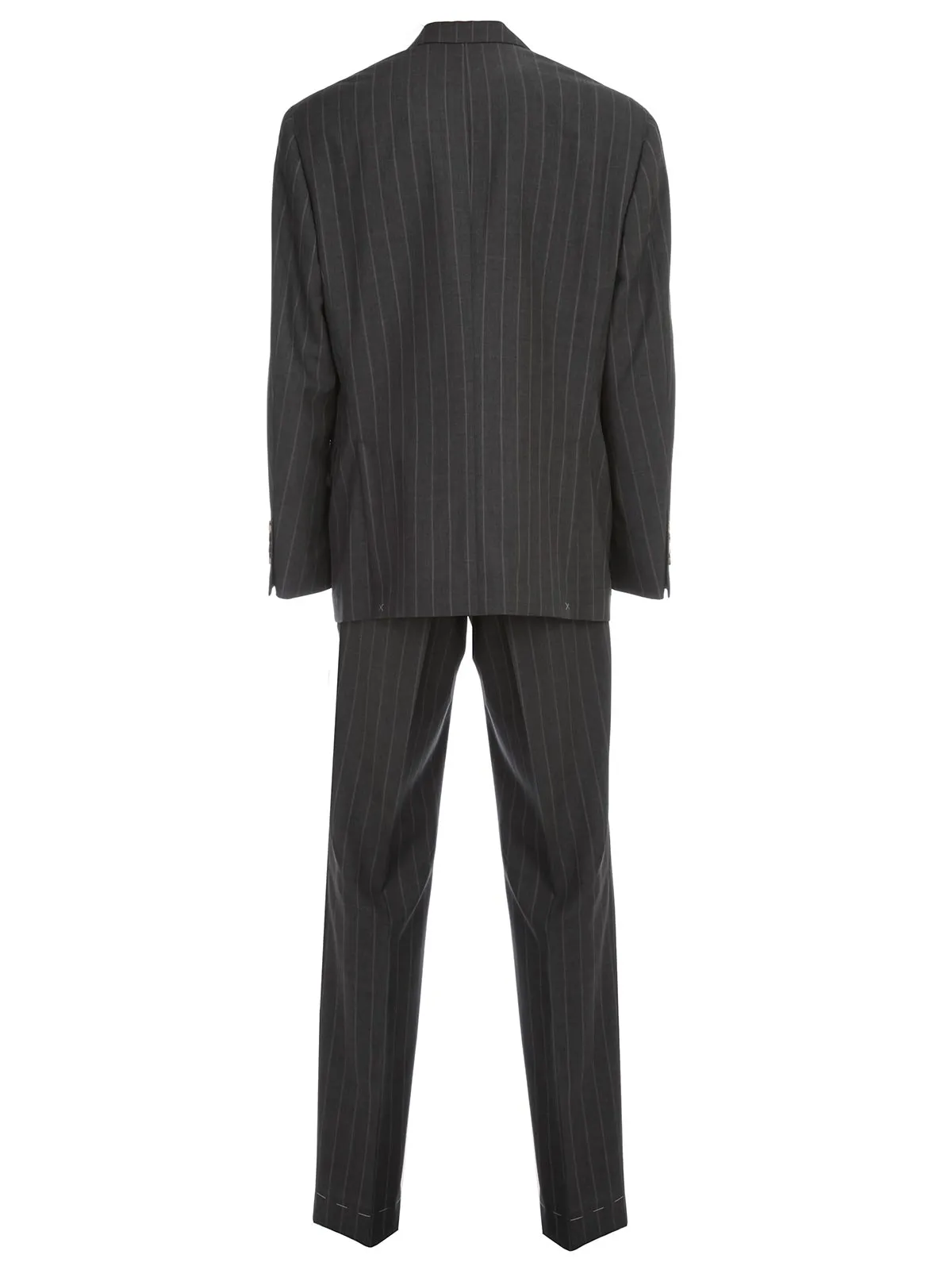 Brunello Cucinelli Pinstriped Single Breasted Suit