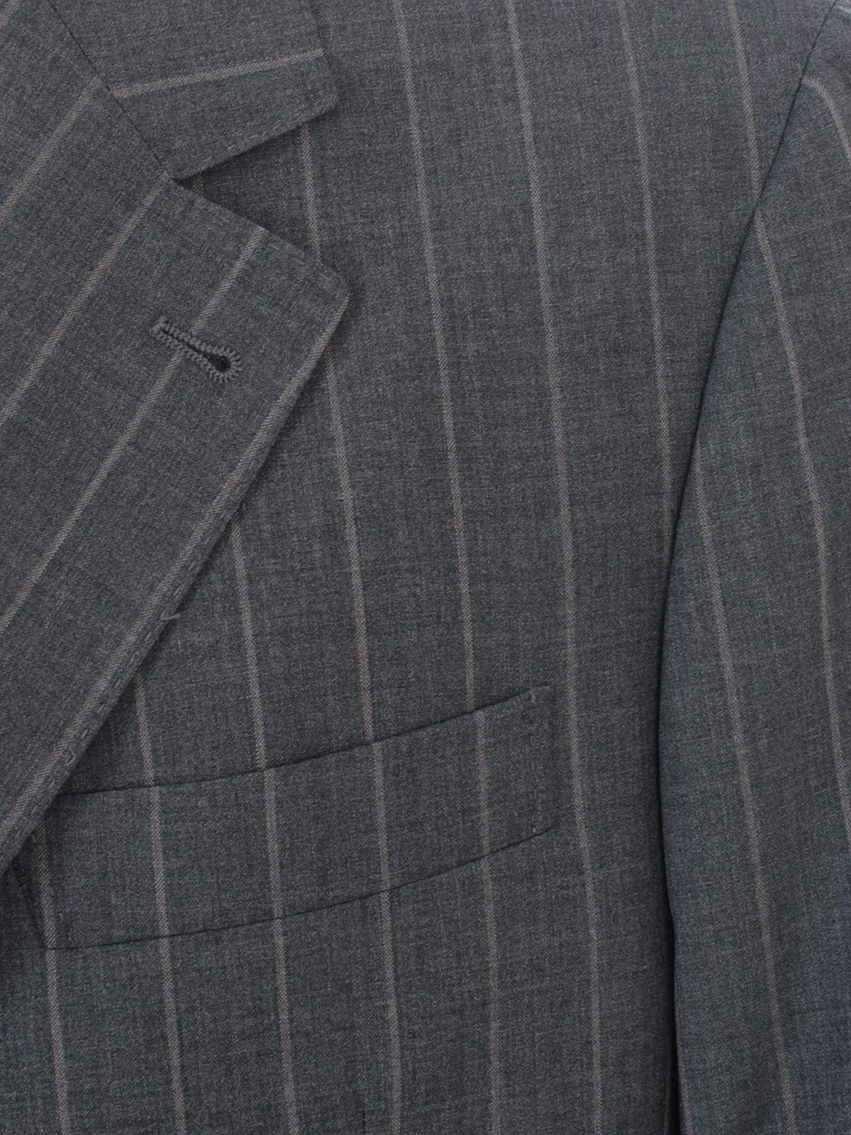 Brunello Cucinelli Pinstriped Single Breasted Suit