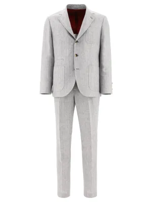 Brunello Cucinelli Single-Breasted Two-Piece Suit