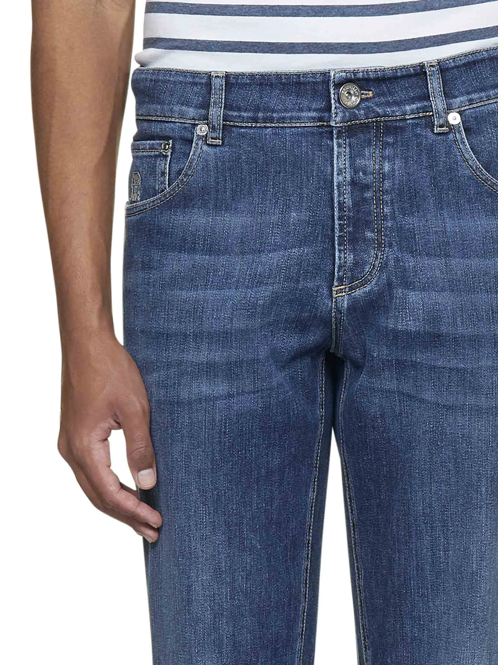 Brunello Cucinelli Straight Leg Jeans