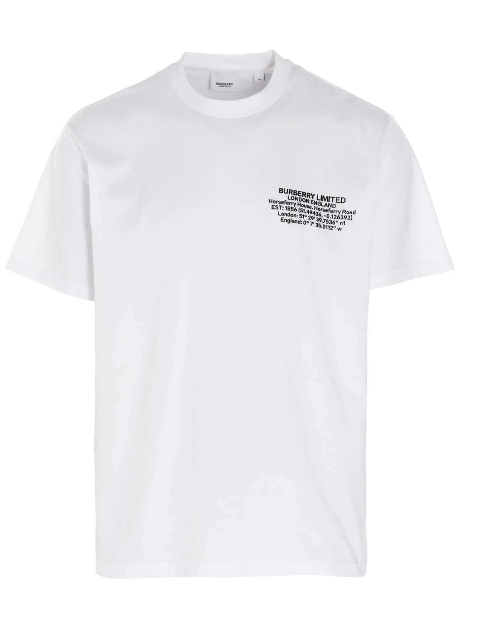 Burberry Address Printed T-Shirt