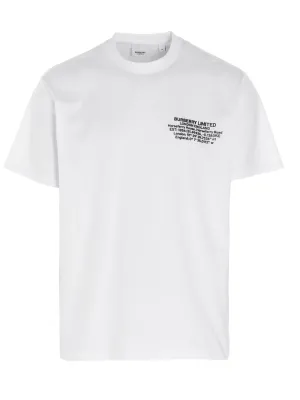 Burberry Address Printed T-Shirt