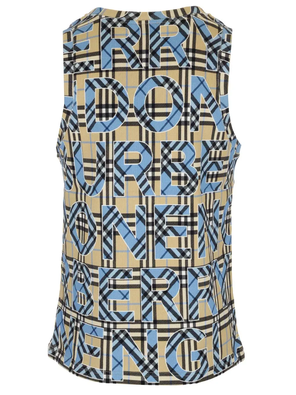 Burberry Allover Logo Tank Top