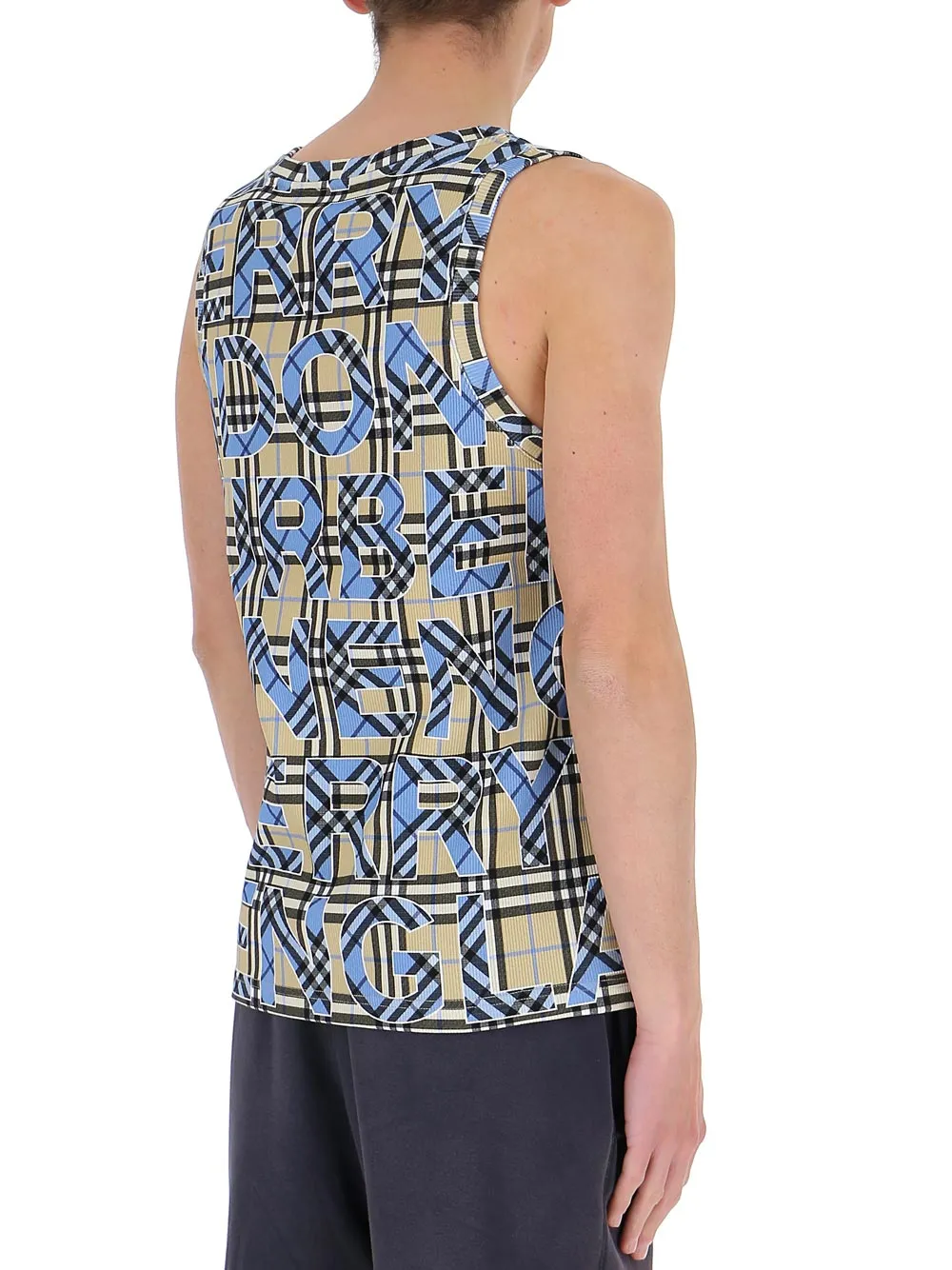 Burberry Allover Logo Tank Top