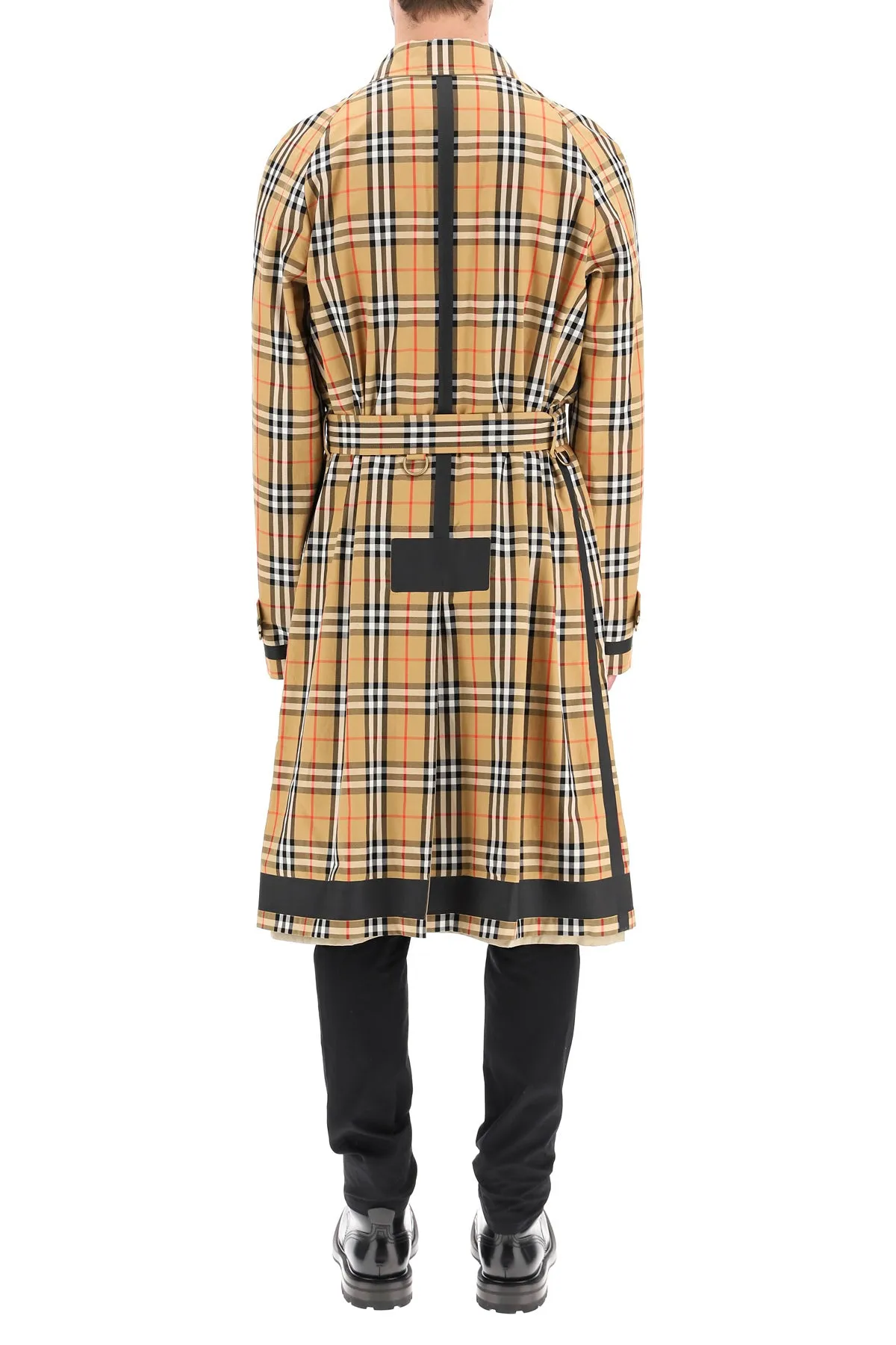 Burberry Checked Reversible Trench Coat