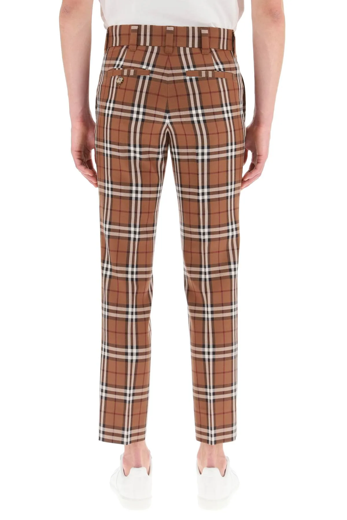 Burberry Checked Tailored Pants