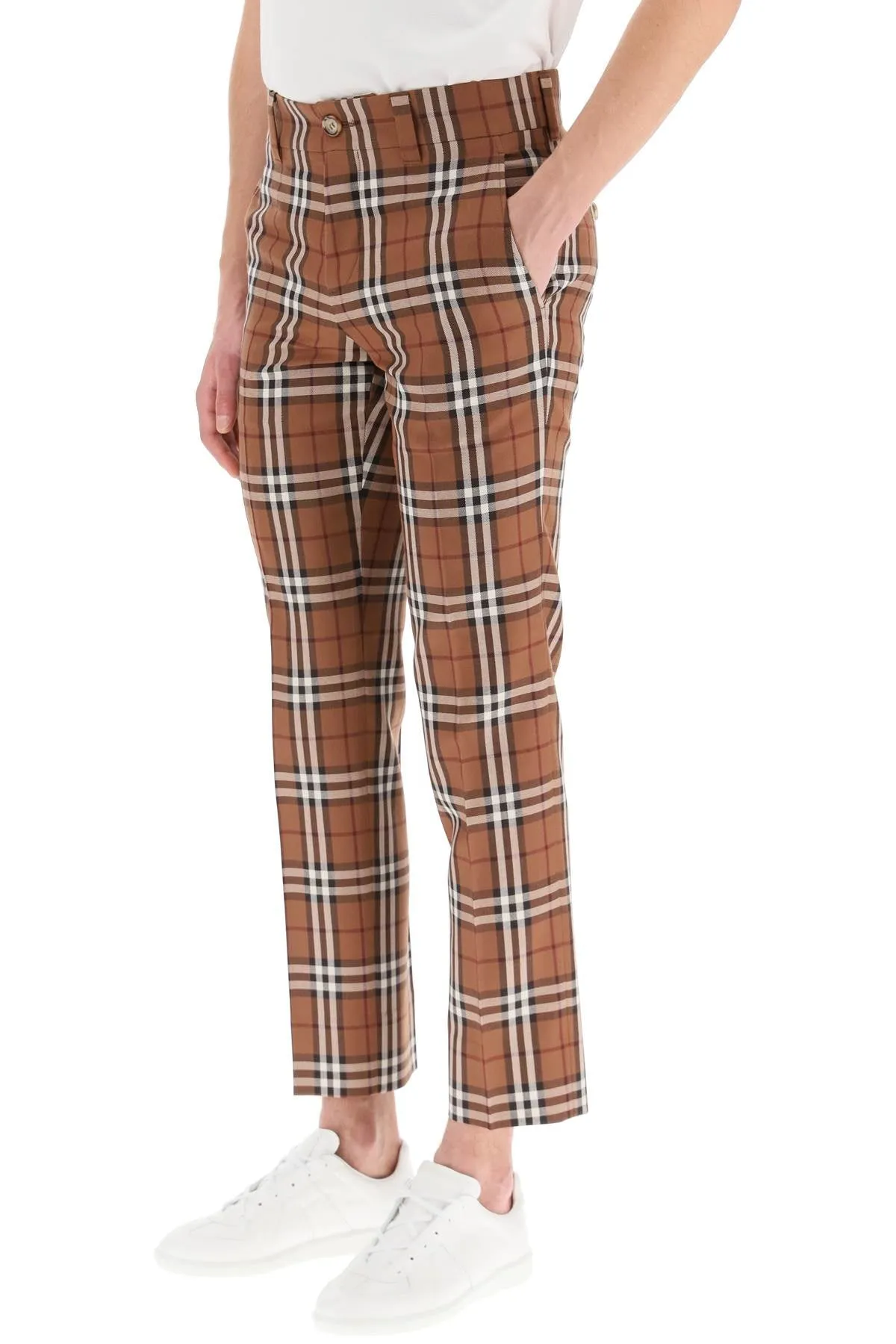 Burberry Checked Tailored Pants