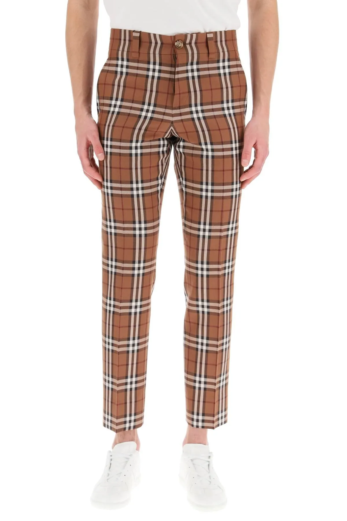 Burberry Checked Tailored Pants