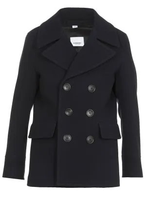 Burberry Double-Breasted Pea Coat