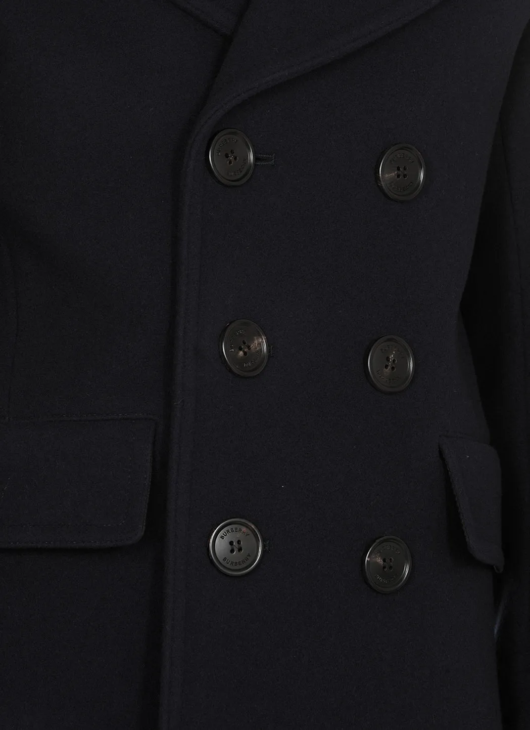 Burberry Double-Breasted Pea Coat