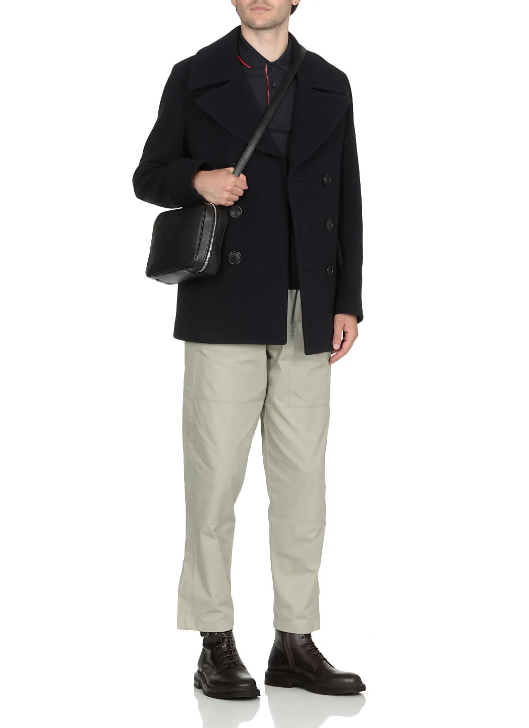 Burberry Double-Breasted Pea Coat