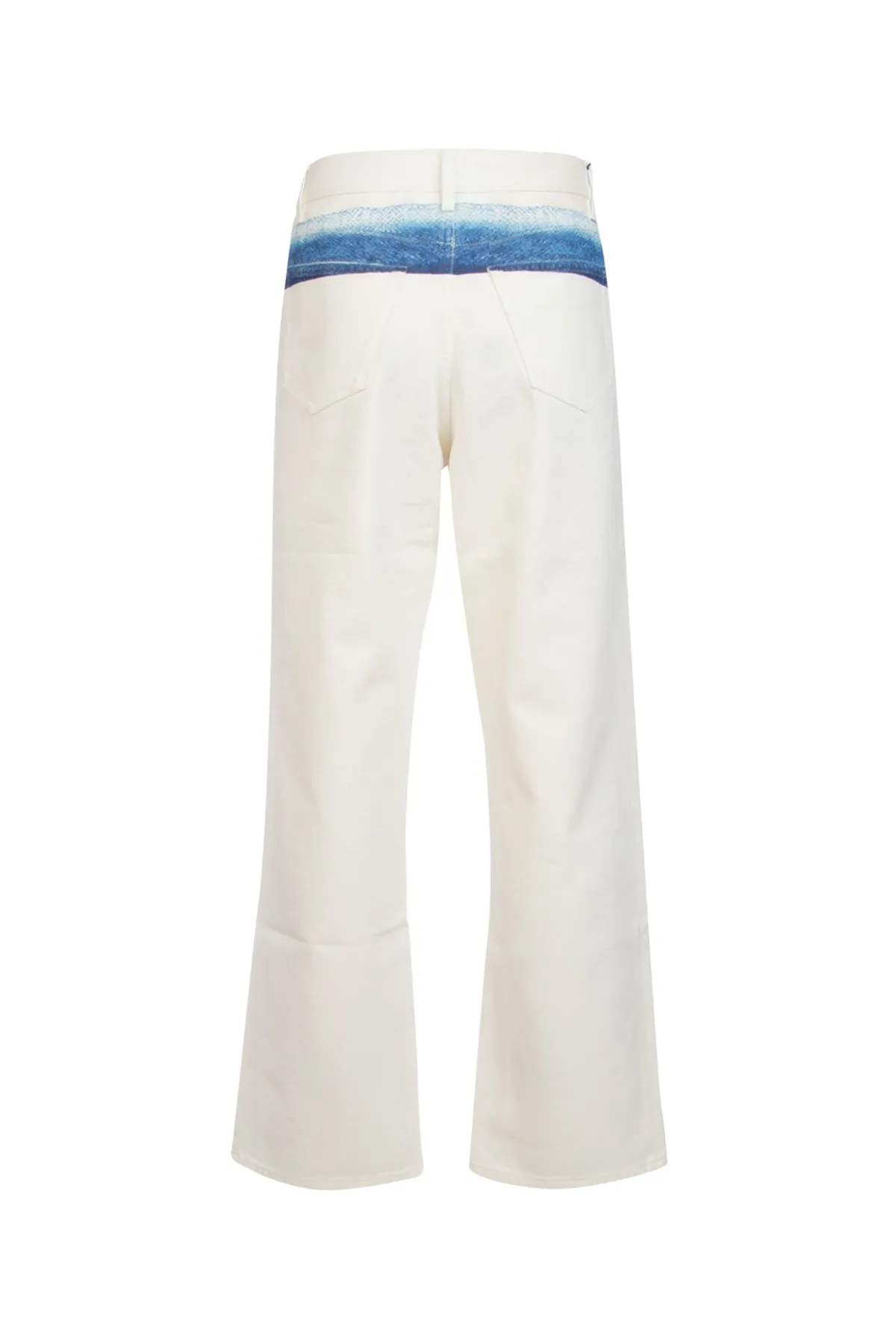 Burberry Graphic Printed Wide-Leg Jeans