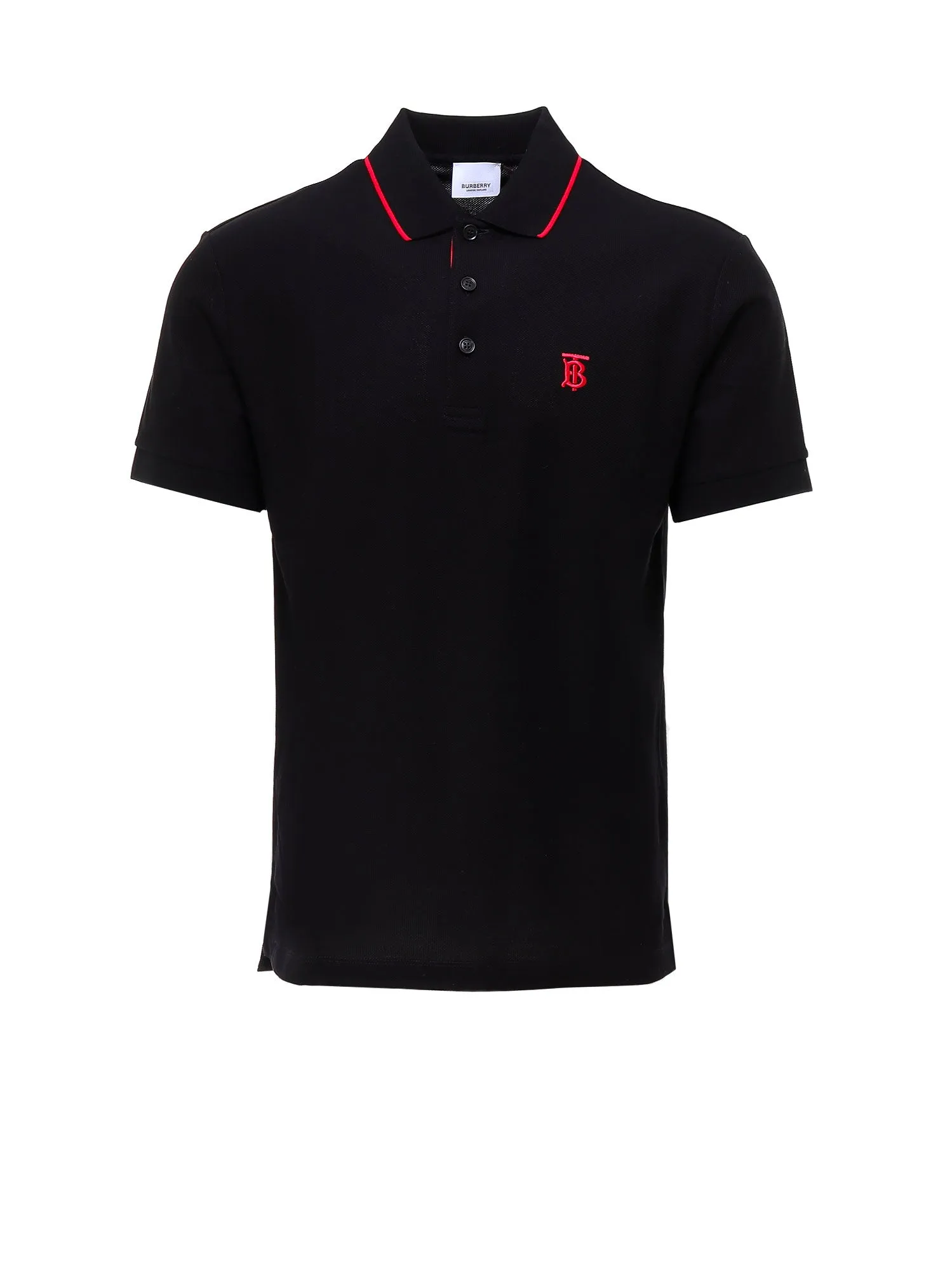 Burberry Monogram Embroidered Polo Shirt