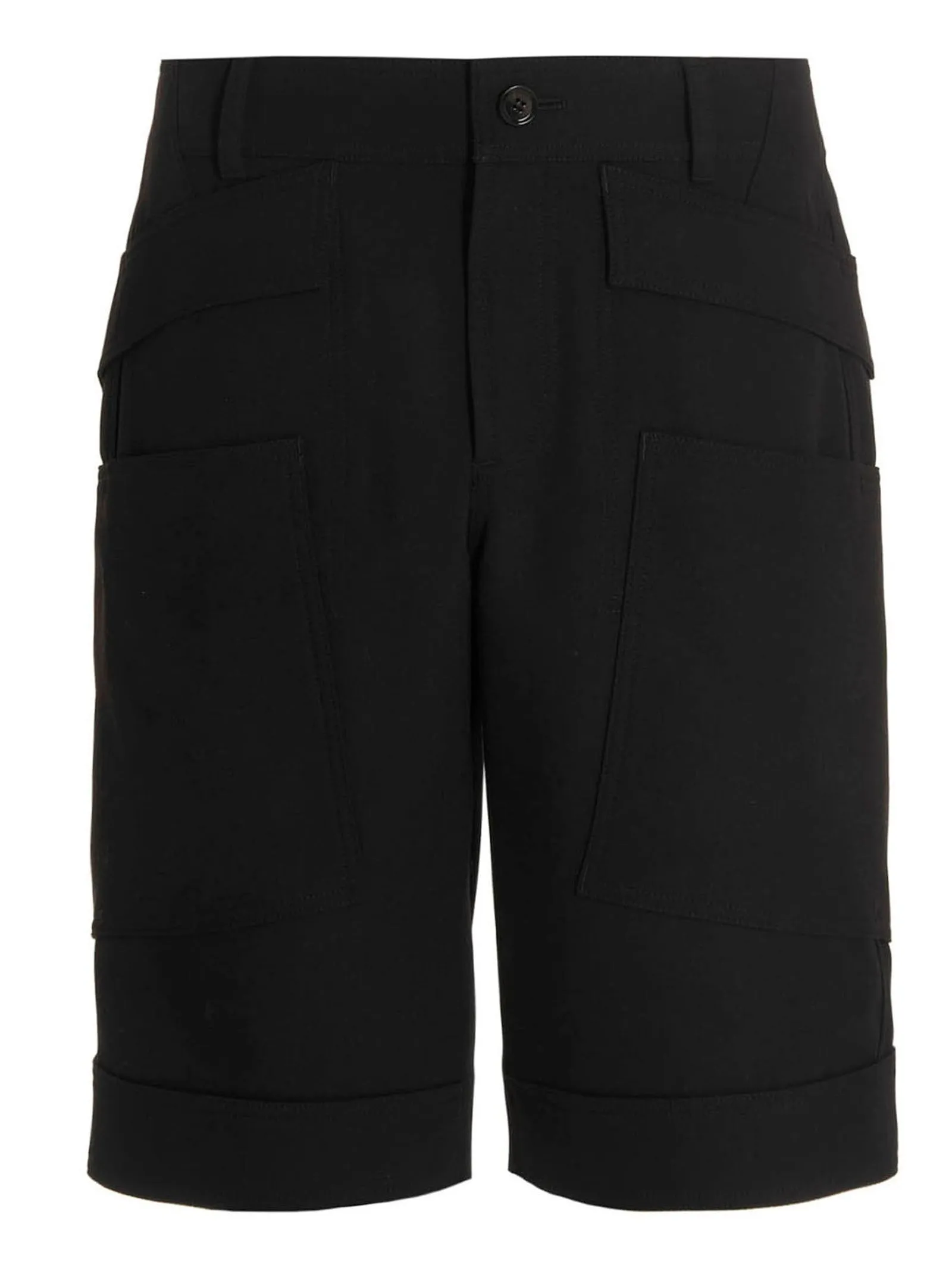 Burberry Panel Detailed Straight Leg Shorts