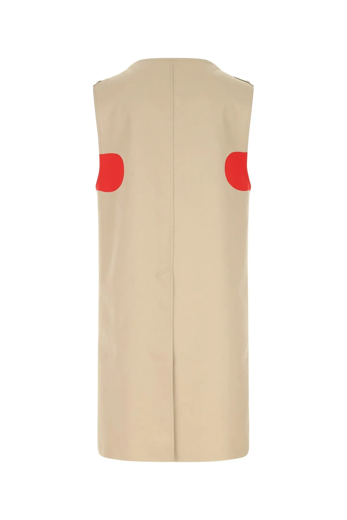 Burberry Sleeveless Boat Neck Coat