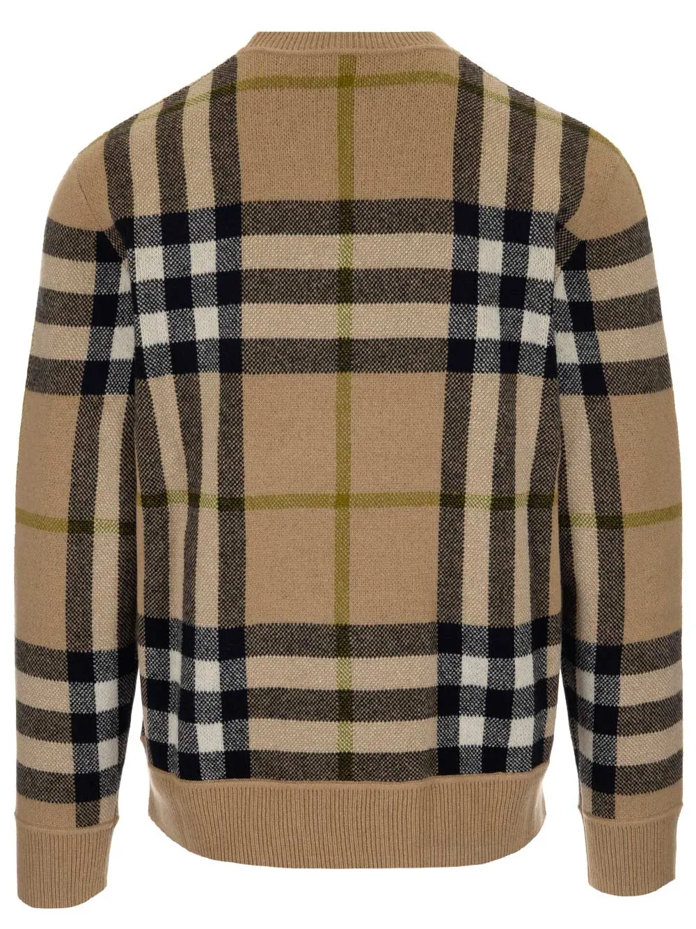 Burberry Tartan Knitted Sweater