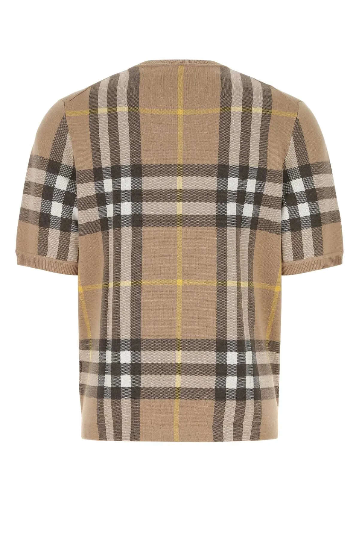 Burberry Vintage Check Crewneck Knit Top