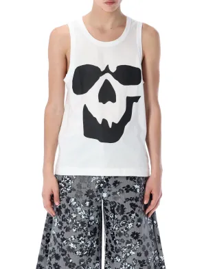 Comme des Garons Homme Plus Skull Printed Top