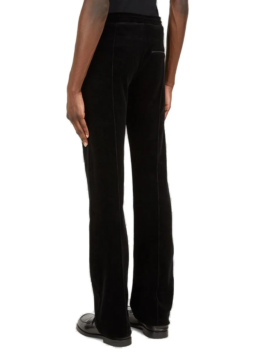 Courrges Velvet Track Pants