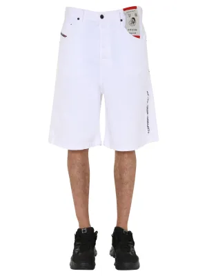 Diesel Flared Shorts