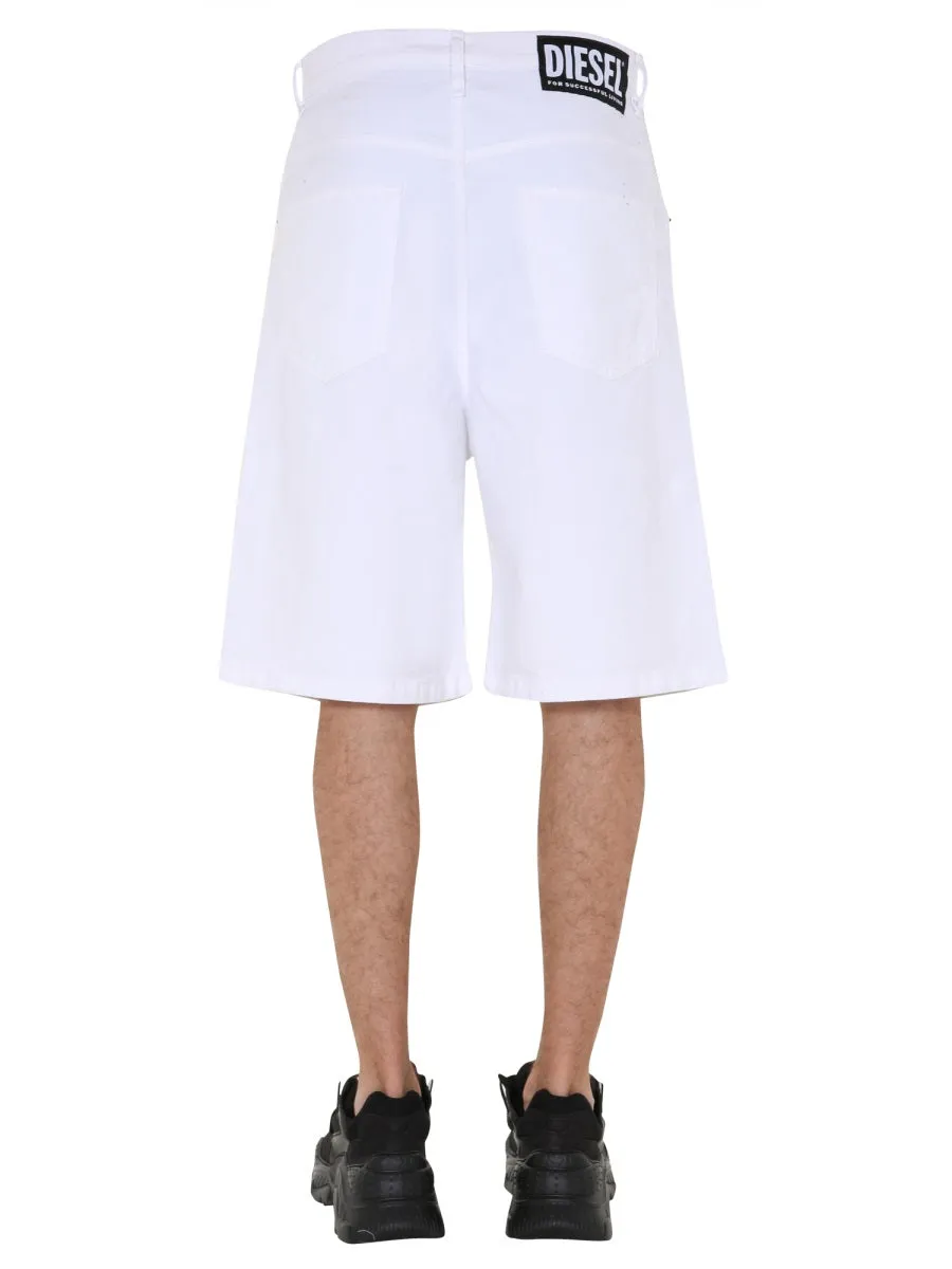 Diesel Flared Shorts