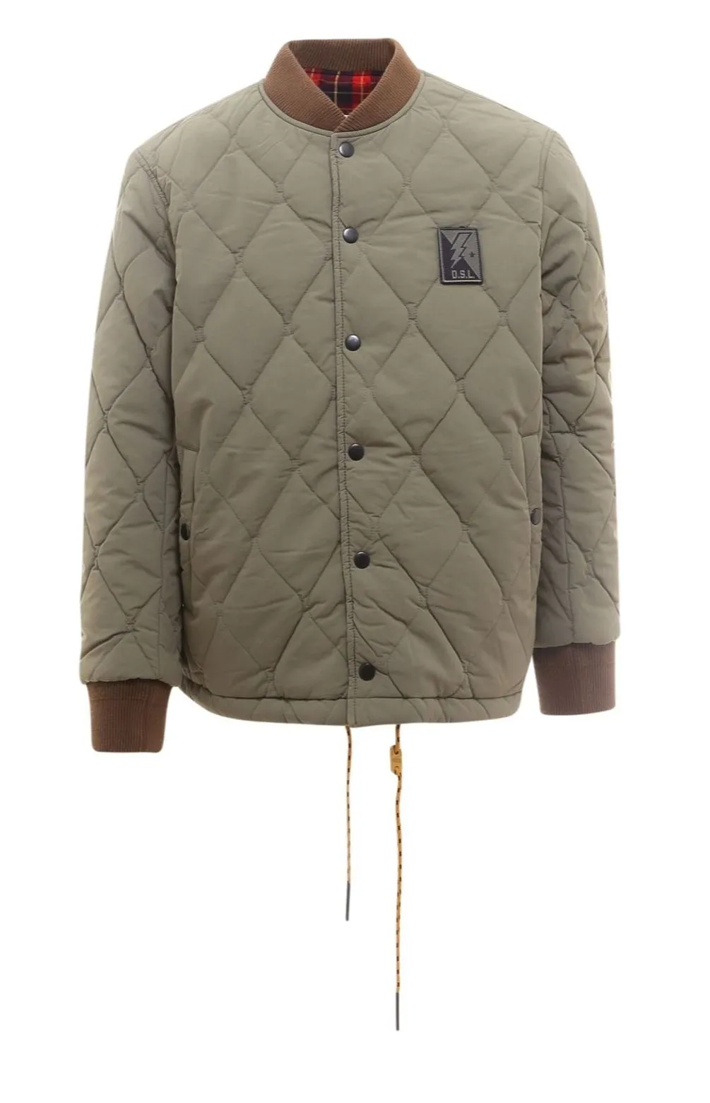Diesel Reversible Quilted Bomber Jacket