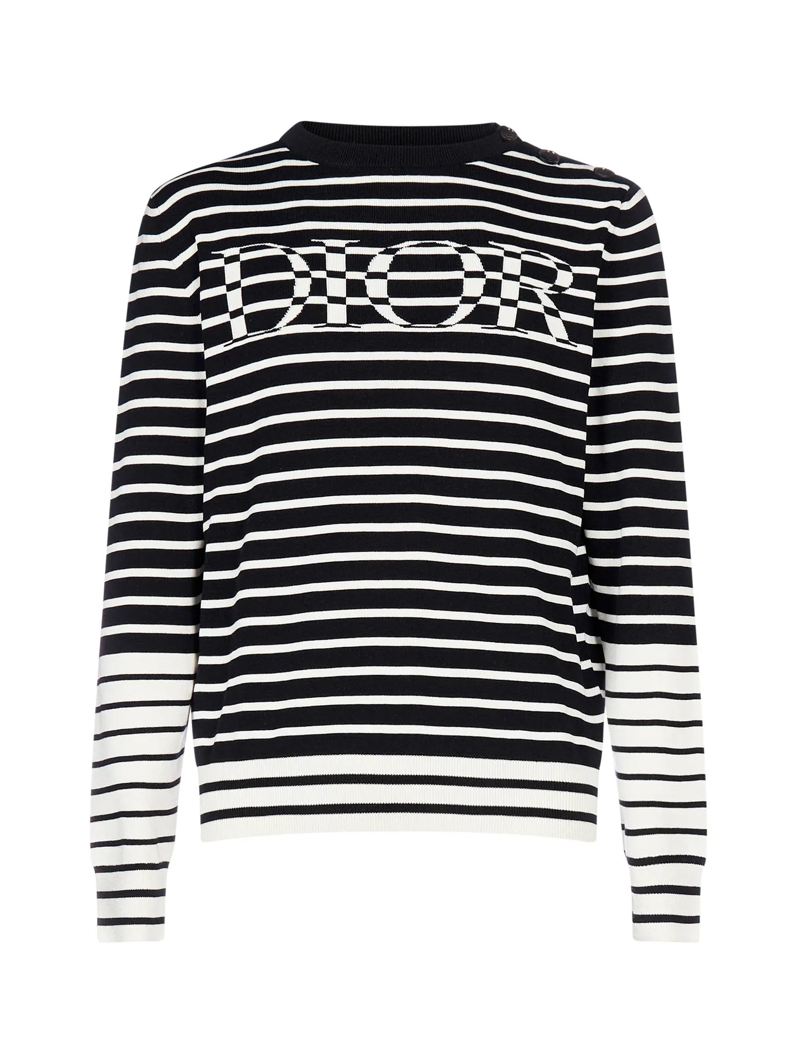 Dior Homme Logo Striped Sweater