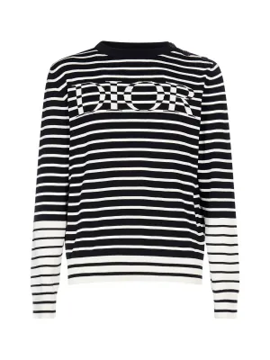 Dior Homme Logo Striped Sweater