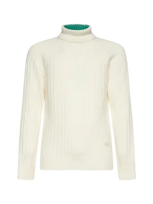Dior Homme Turtleneck Rib-Knit Sweater