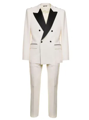 Dolce & Gabbana Double-Breasted Slim Fit Tuxedo Suit