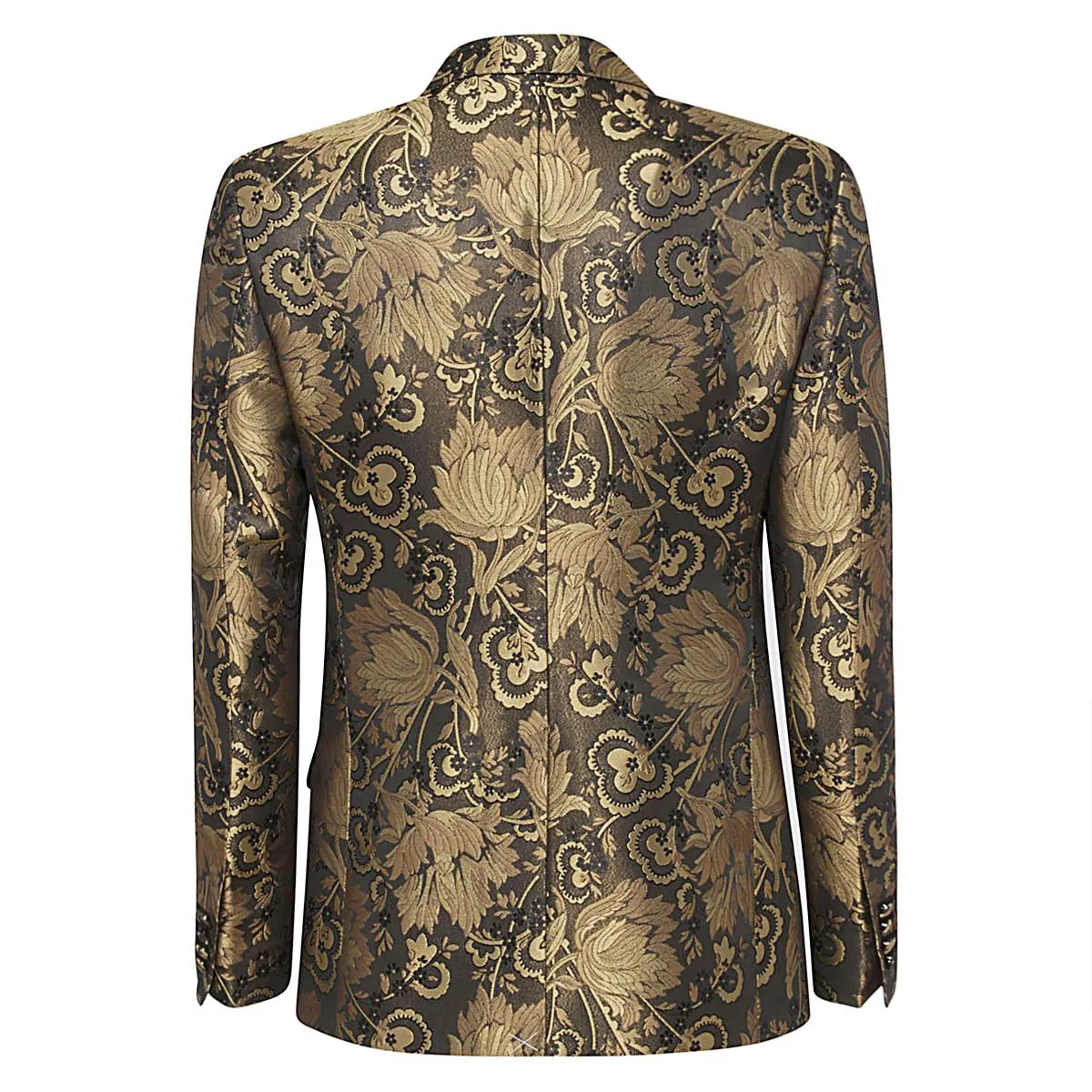 Dolce & Gabbana Full Jacquard Pocket Detailed Suit