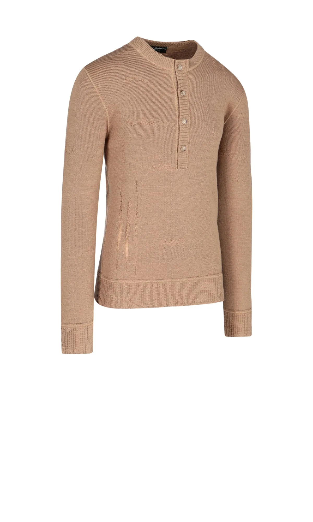 Dolce & Gabbana Grandad-Neck Top