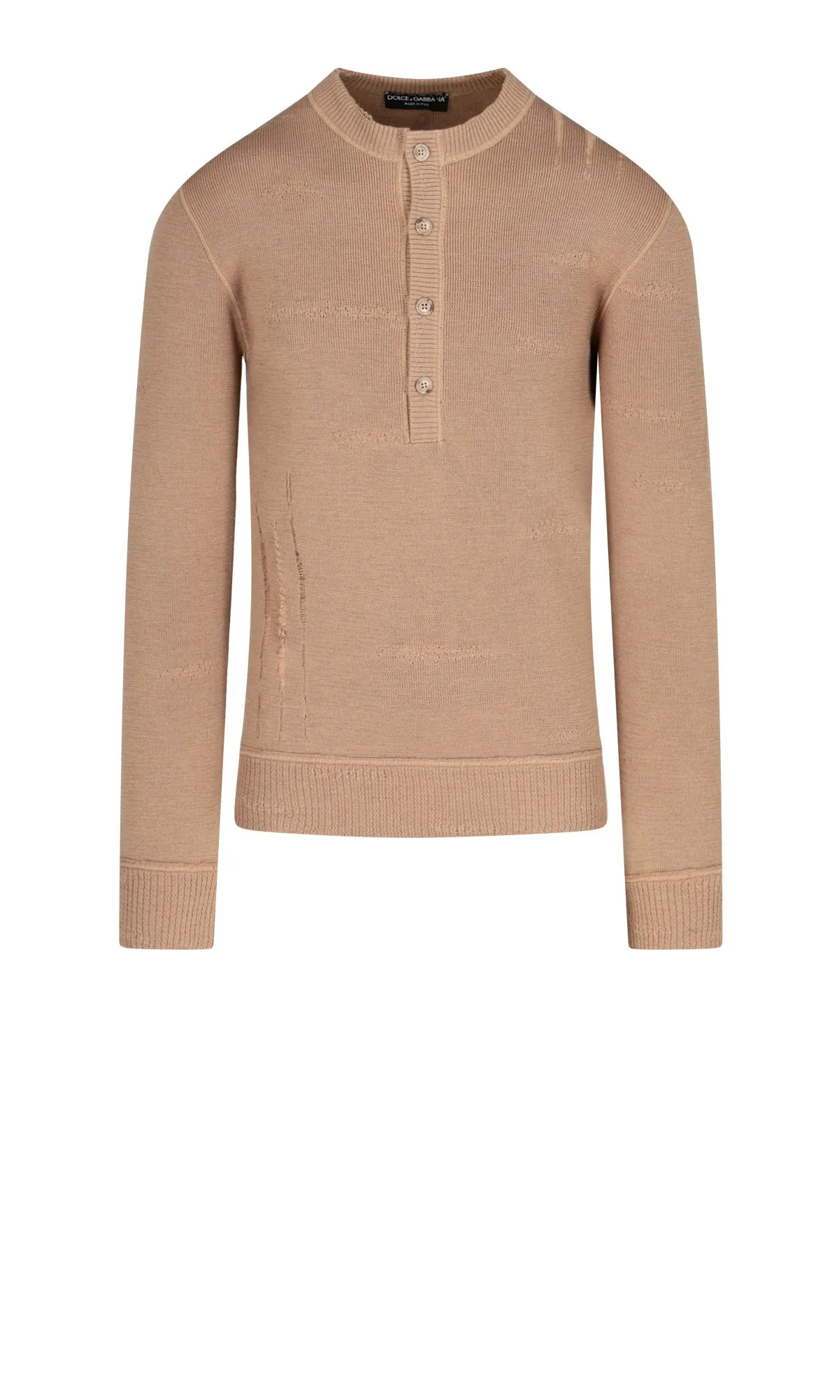 Dolce & Gabbana Grandad-Neck Top