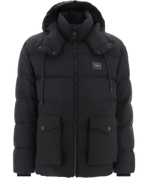 Dolce & Gabbana Hooded Quilted Coat