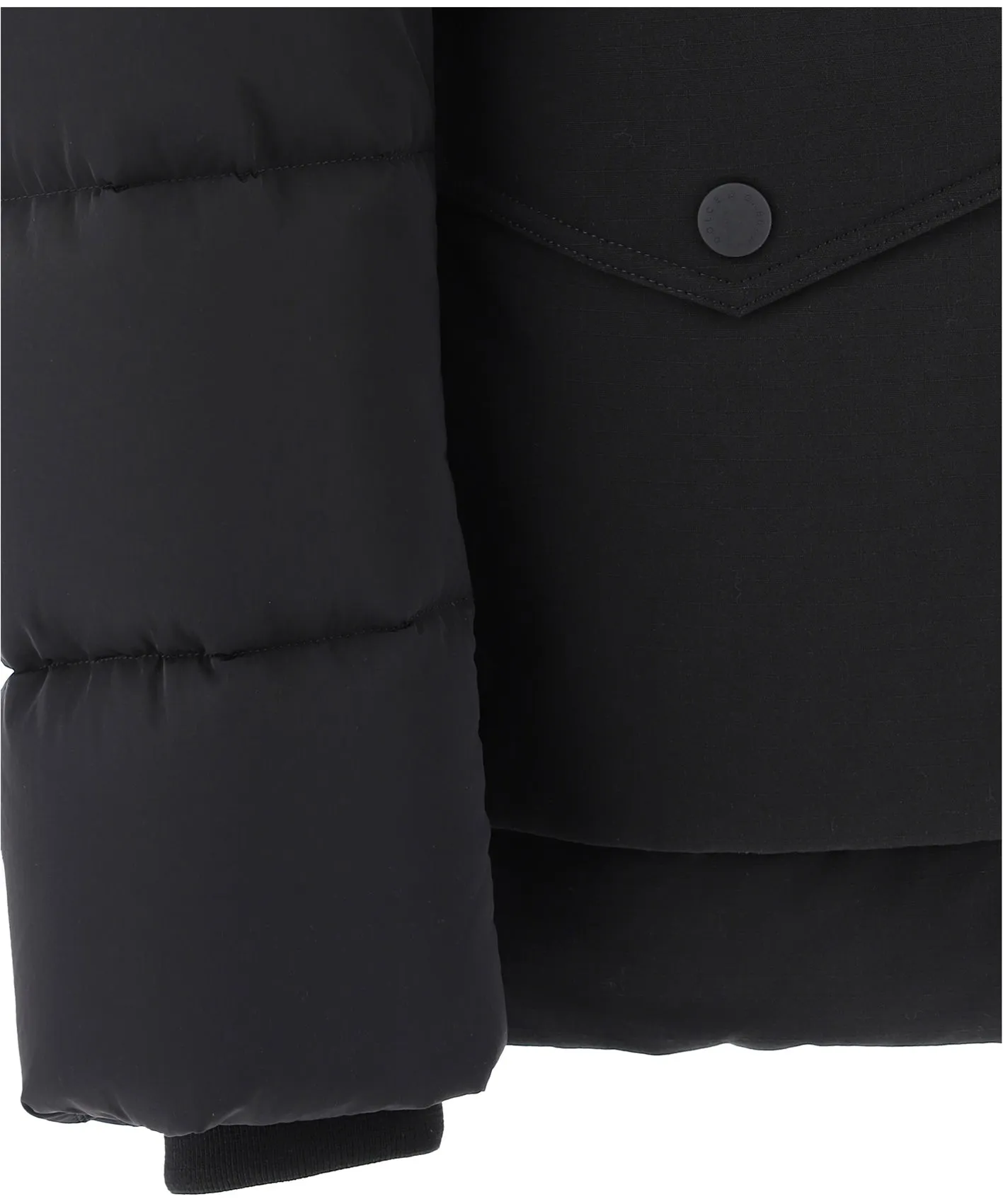 Dolce & Gabbana Hooded Quilted Coat