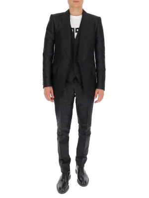 Dolce & Gabbana Jacquard Two-Piece Suit