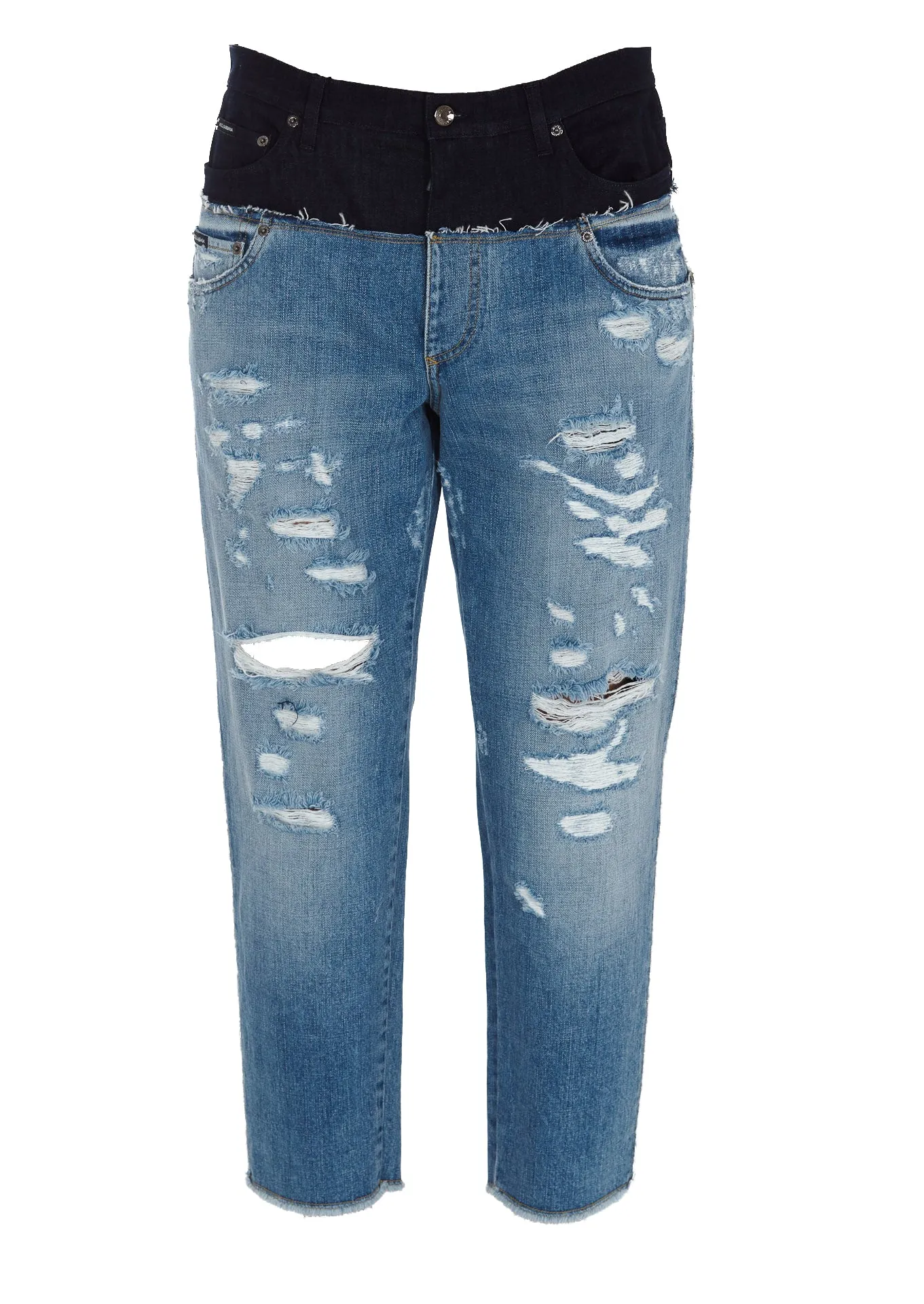 Dolce & Gabbana Layered Jeans