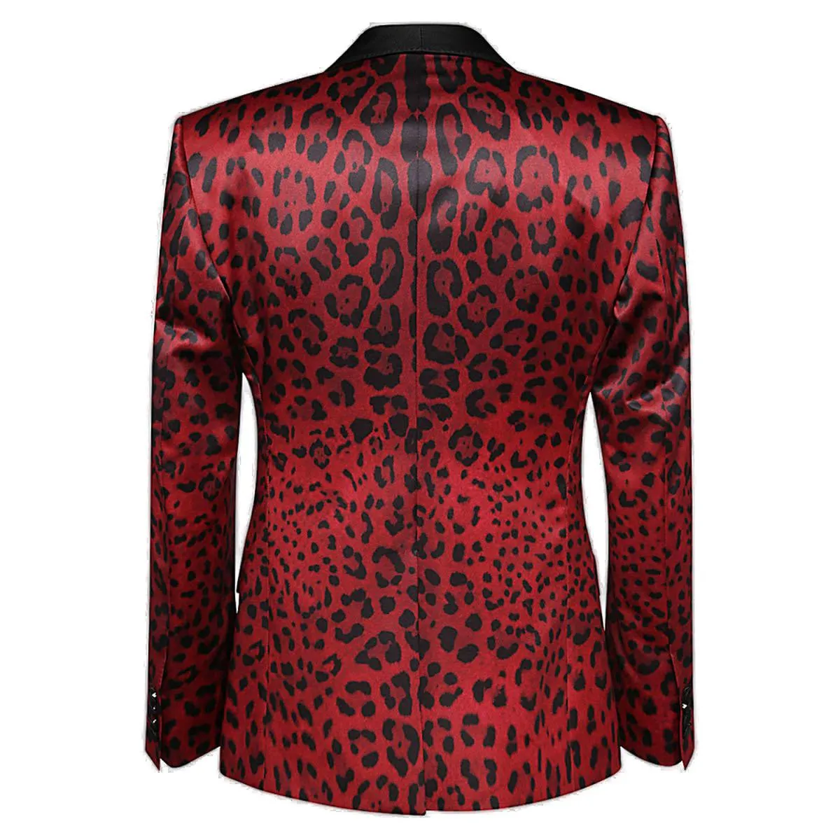 Dolce & Gabbana Leopard-Printed Tailored Suit