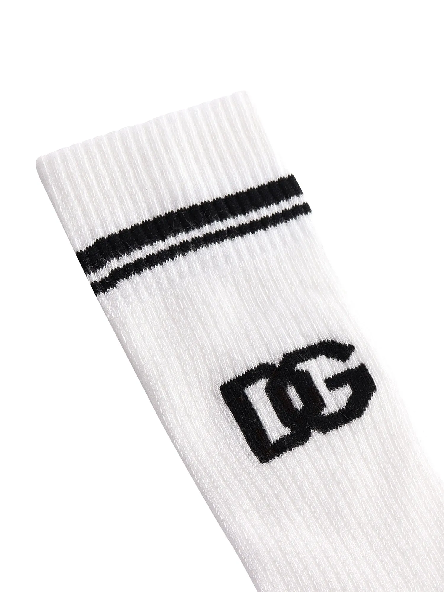 Dolce & Gabbana Logo Intarsia Socks