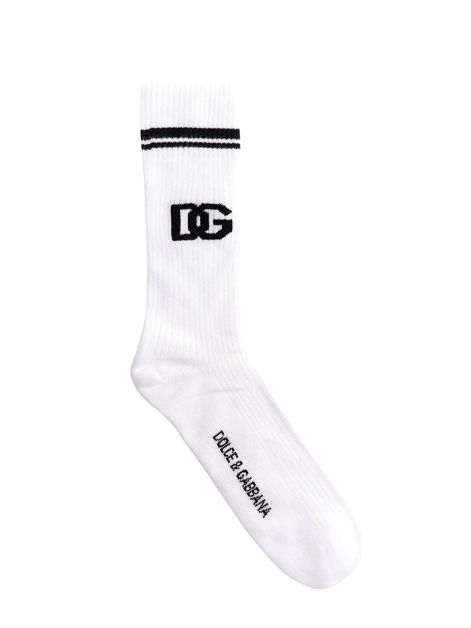 Dolce & Gabbana Logo Intarsia Socks
