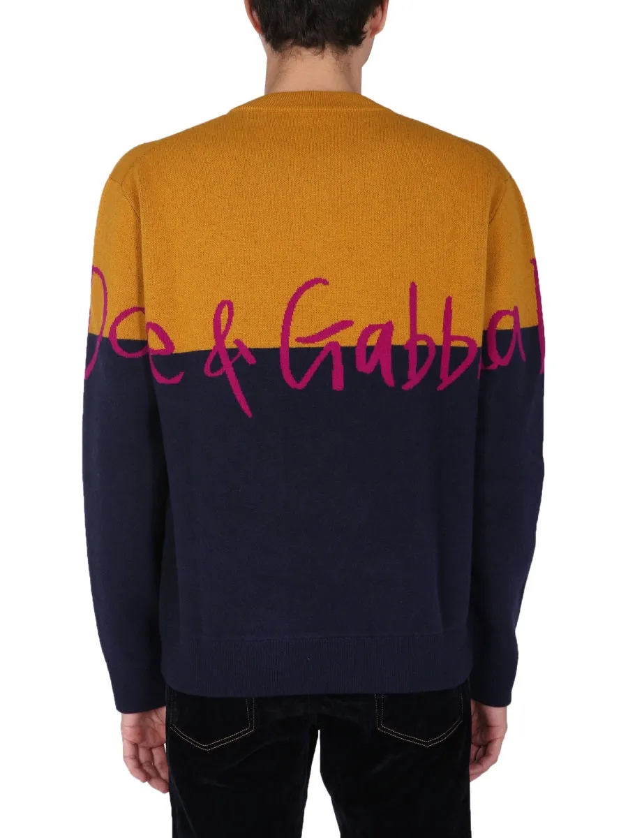 Dolce & Gabbana Logo Knitted Jumper