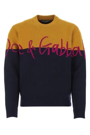 Dolce & Gabbana Logo Knitted Jumper