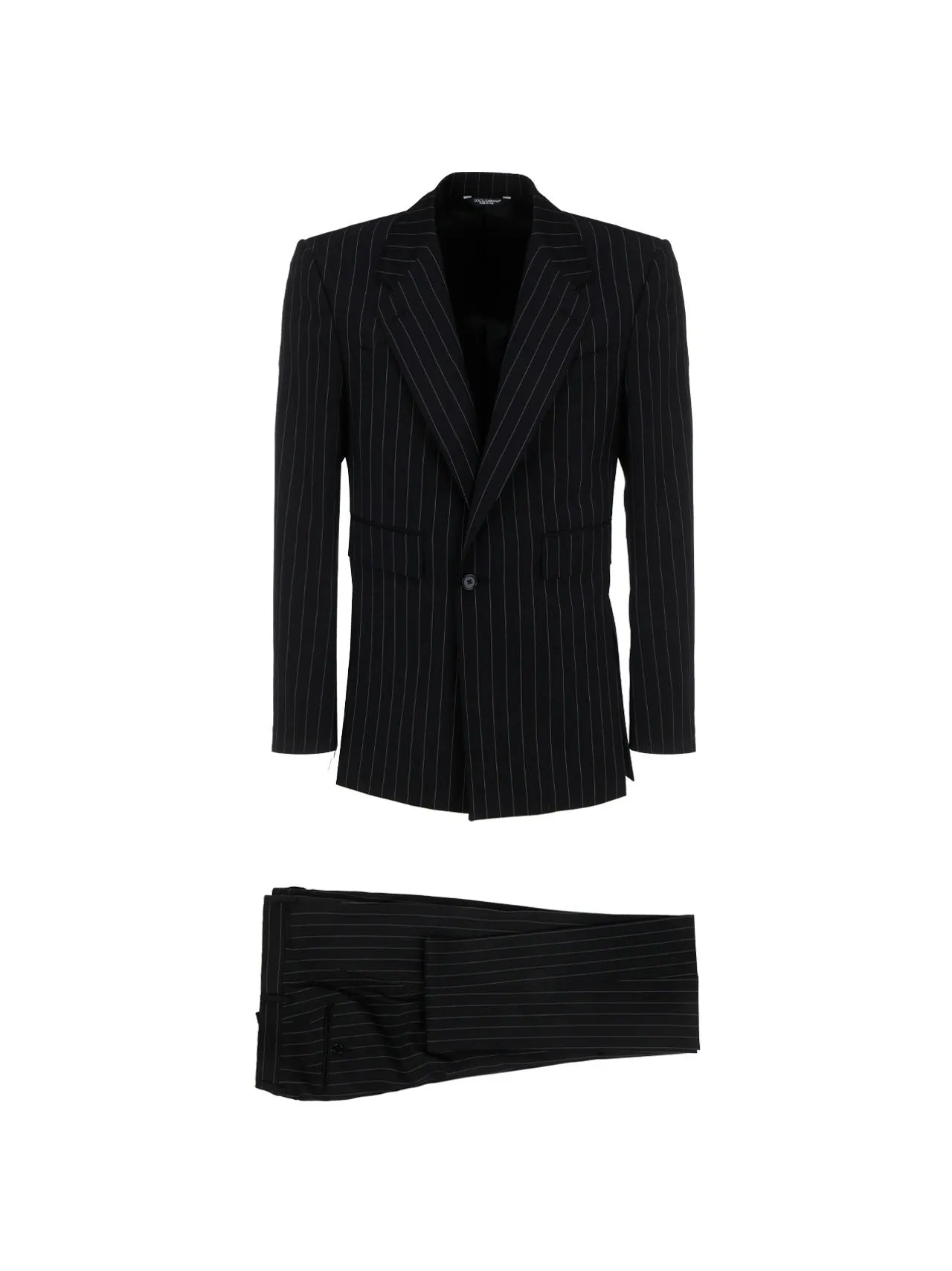 Dolce & Gabbana Pinstripe Stretch Slim Fit Suit
