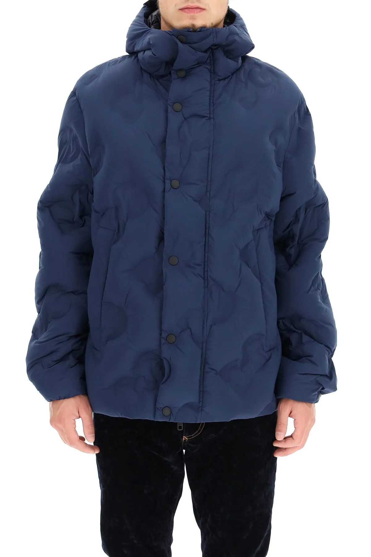 Dolce & Gabbana Quilted Hooded Coat