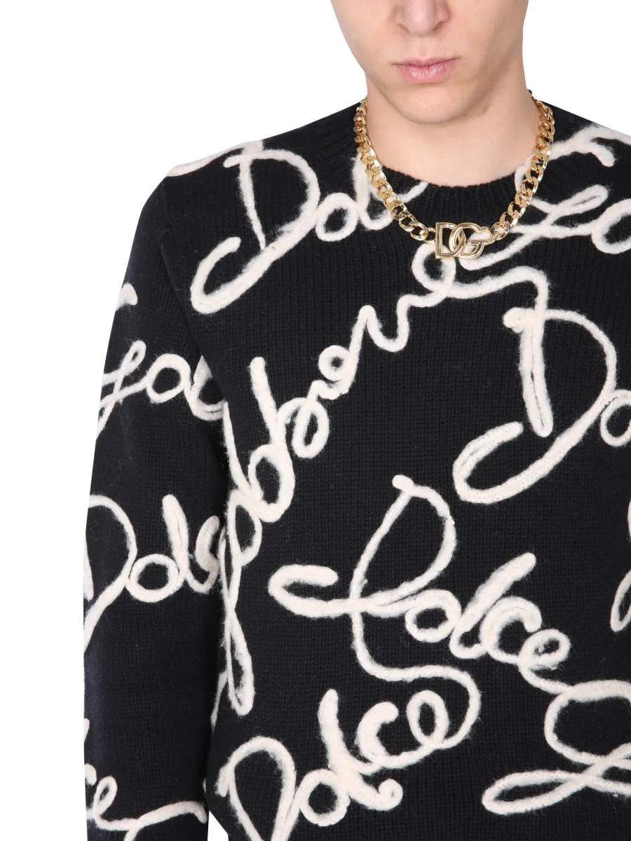 Dolce & Gabbana Signature Crewneck Sweater