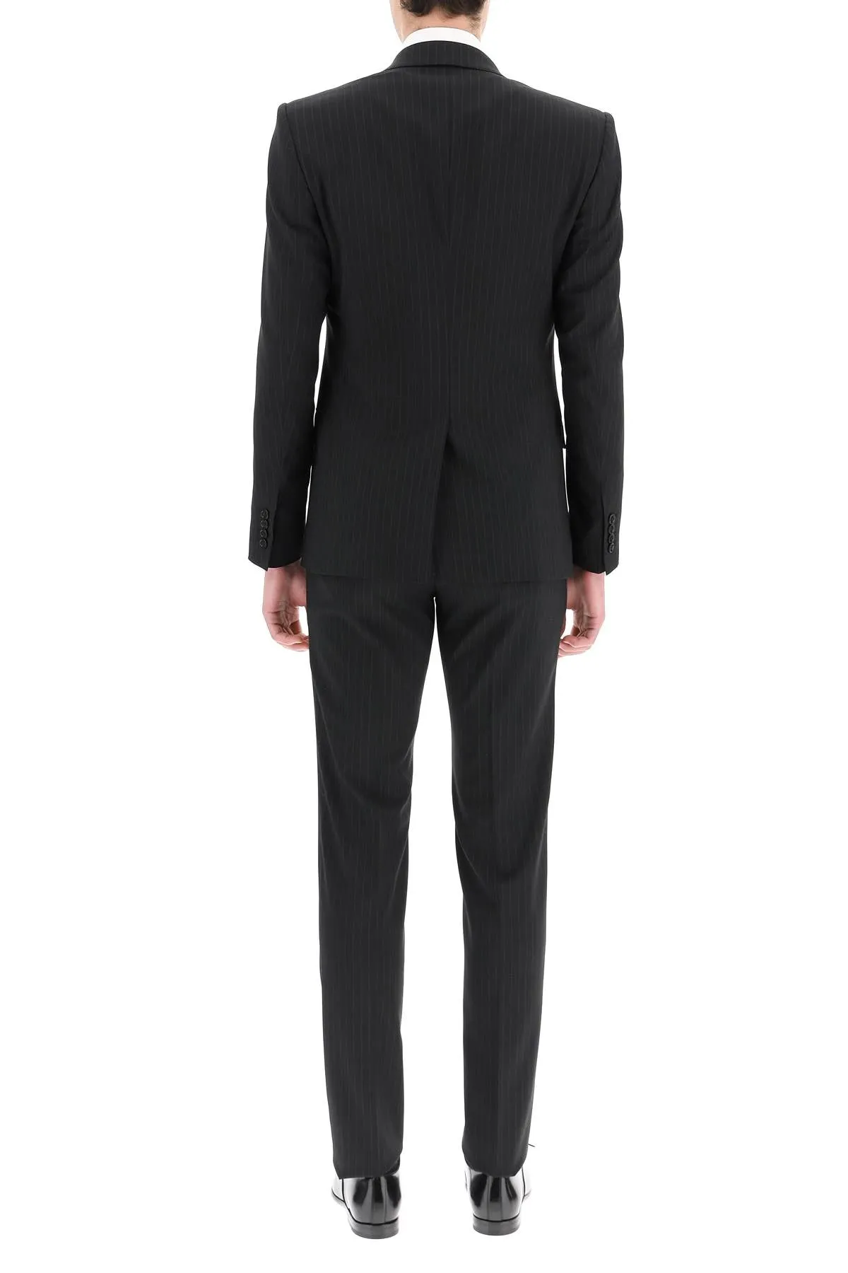 Dolce & Gabbana Single-Breasted Pinstriped Suit