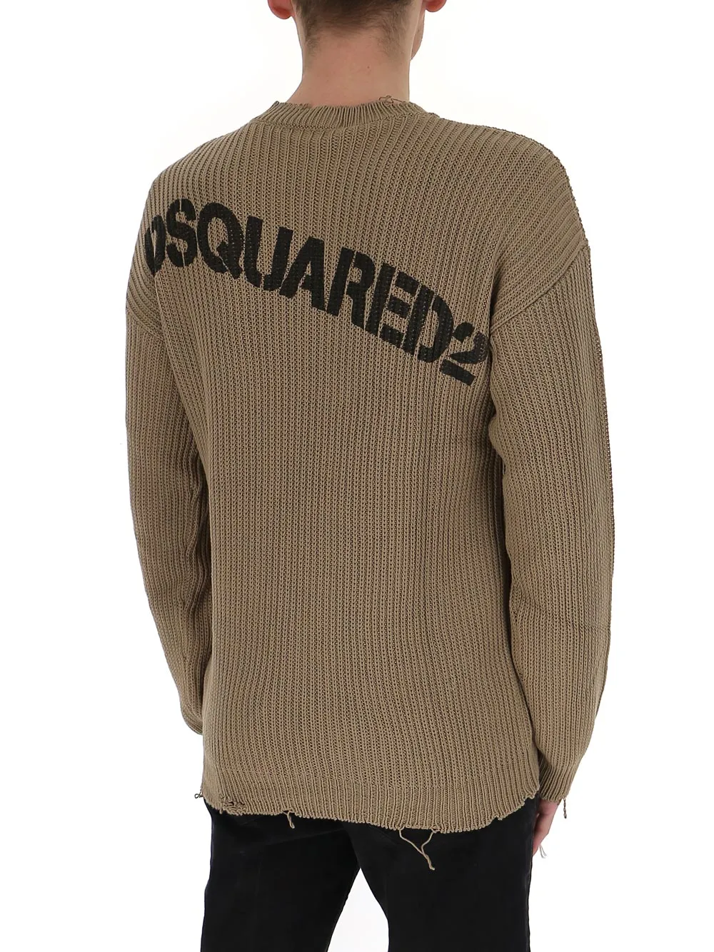 Dsquared2 Back Logo Knitted Sweater